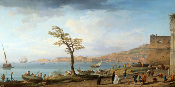 View of the Bay of Naples von Claude Joseph Vernet