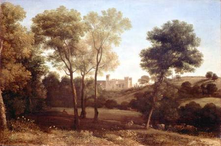 Landscape with Castle von Claude Lorrain