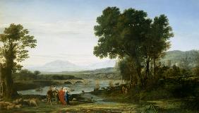 Landscape with Jacob and Laban and Laban's Daughters 1654