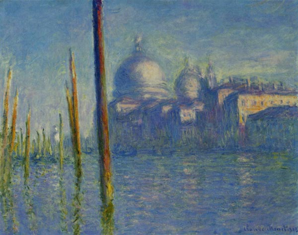 Venedig, Santa Maria de la Salute von Claude Monet