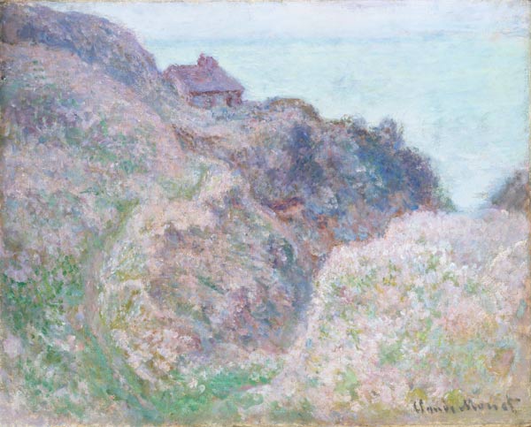 Das Haus des Douaniers bei Varengeville von Claude Monet