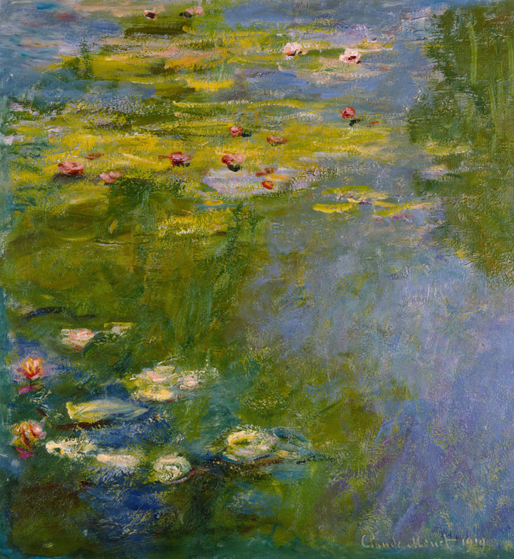 Le bassin aux Nymphéas. von Claude Monet