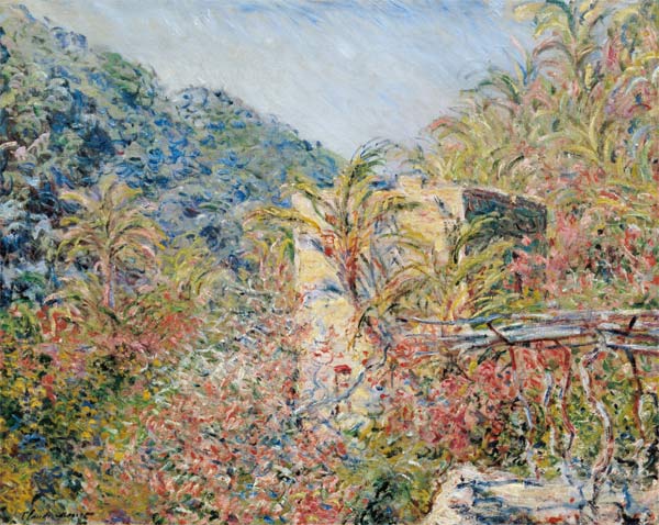 Sasso Valley. Sun Effect von Claude Monet