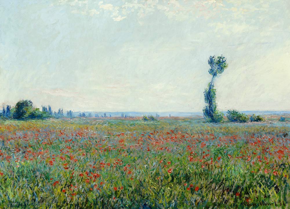 Mohnfeld von Claude Monet