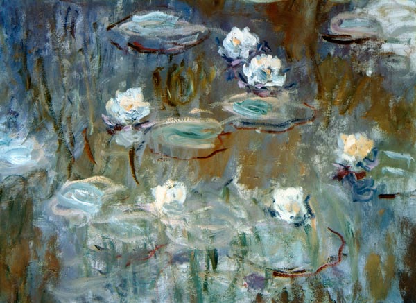 Nymphéas. (Ausschnitt) von Claude Monet