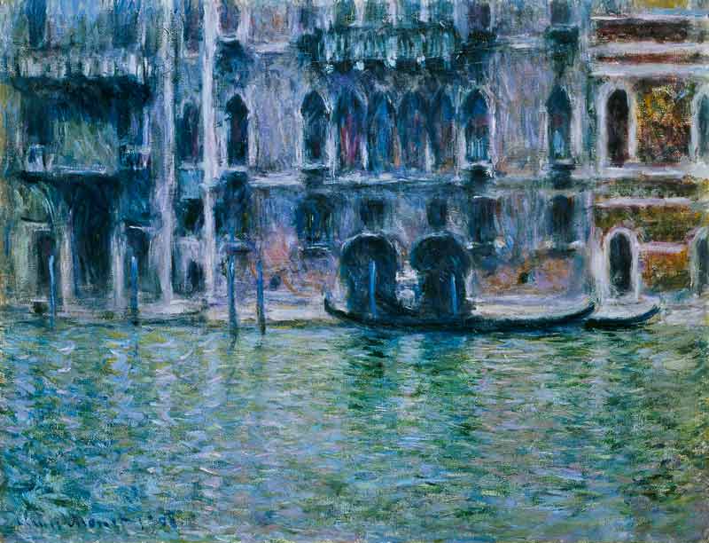 Palazzo da Mula, Venedig von Claude Monet