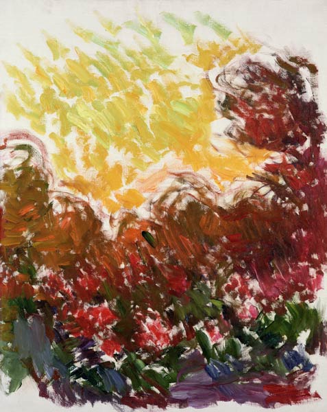 The Garden at Giverny von Claude Monet