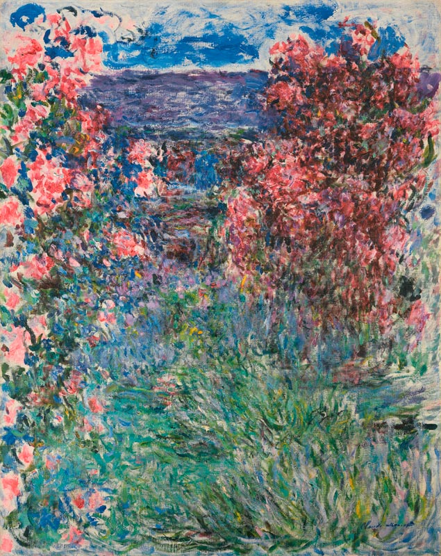 The House at Giverny under the Roses von Claude Monet