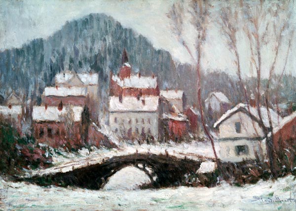 Winterlandschaft von Claude Monet