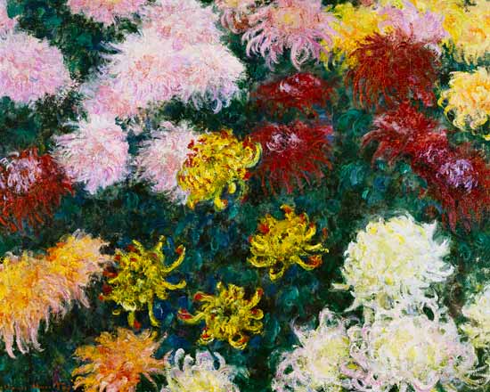 Chrysanthemen von Claude Monet