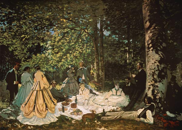 Das Frühstück im Grünen von Claude Monet