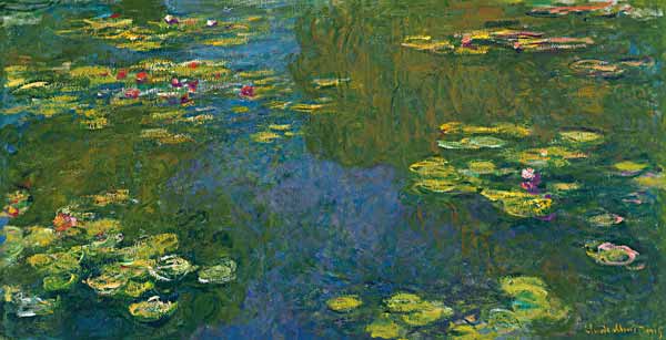 Der Seerosenteich (Le bassin aux nympheas) von Claude Monet