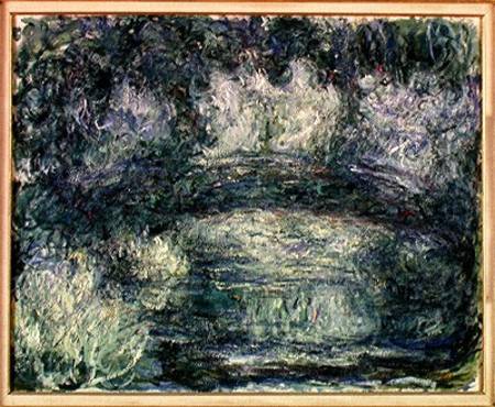The Japanese Bridge von Claude Monet