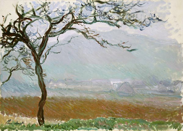 Landschaft bei Giverny von Claude Monet