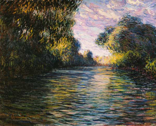 Morning on the Seine von Claude Monet