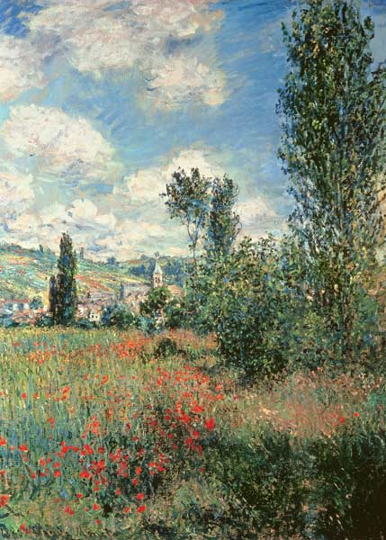 Path through the Poppies von Claude Monet
