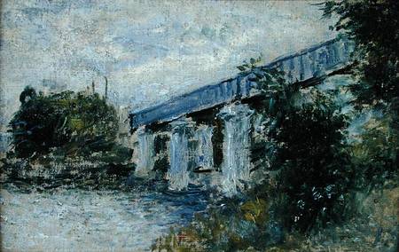Railway Bridge at Argenteuil von Claude Monet
