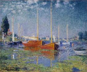 Die roten Boote, Argenteuil 1875