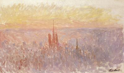 Ansicht von Rouen 1892
