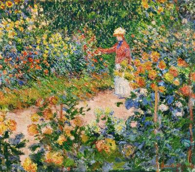 Garden at Giverny 1895
