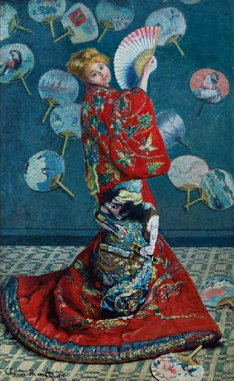 Madame Monet im Kimono (La Japonaise) 1876