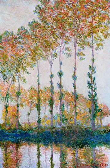Poplars on the Banks of the Epte, Autumn 1891
