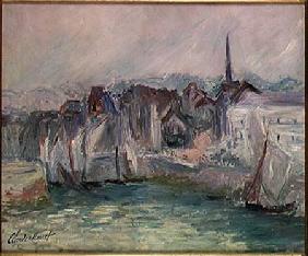 Boats in the Port of Honfleur 1917