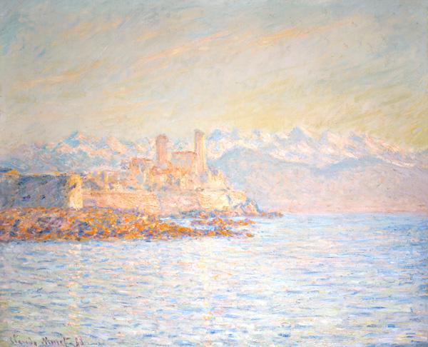 Das alte Fort bei Antibes (auch: Antibes im Nachmittagslicht) 1888
