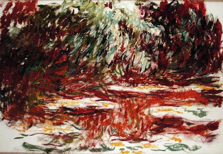 Waterlily Pond von Claude Monet