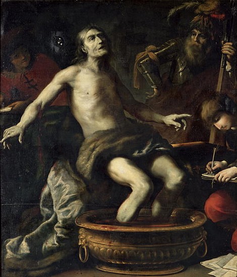 The Death of Seneca von Claude Vignon