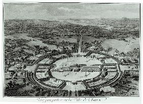 Perspective View of the Town of Chaux, c. 1804