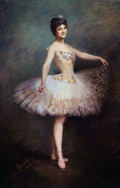 Portrait of Carlotta Zambelli (1875-1968), italienische Tänzerin und Pädagogin von Claudie Chamerot Viardot
