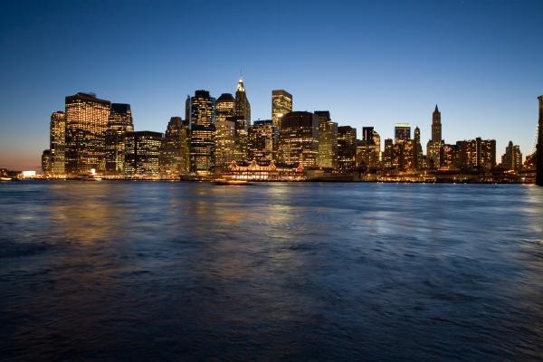 New York im Sunset von Claus Tropitzsch
