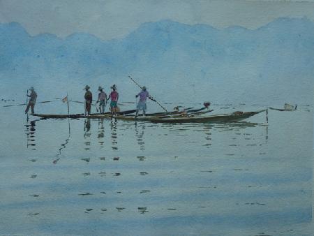 923 Fishing at Inle Lake 2013