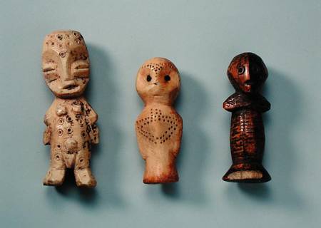 Anthropomorphic Figures von Congolese