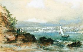 Blick auf Sydney Harbour 1830