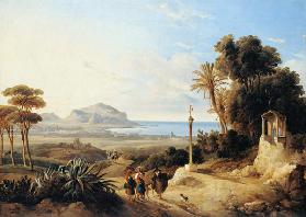 View of Palermo 1840
