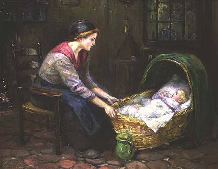Mother and Child von Cornelis C. Zwaan