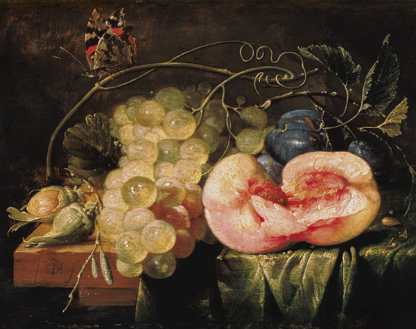 Früchte-Stillleben von Cornelis de Heem