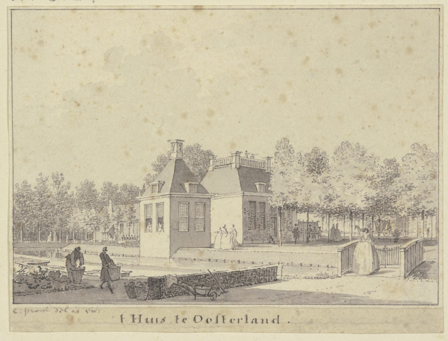 tHuis te Oosterland von Cornelis Pronk