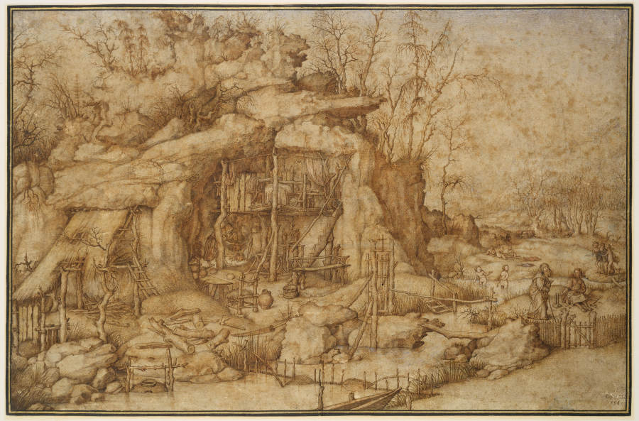 Versuchung des Heiligen Antonius von Cornelis van Dalem