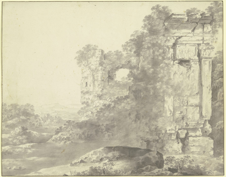 Römische Ruinen von Cornelis van Poelenburch