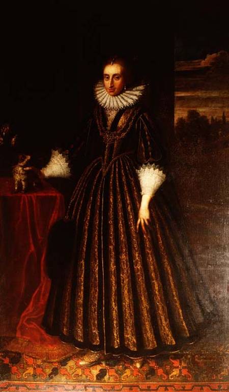 Lady Southampton von Cornelius Janssens van Ceulen