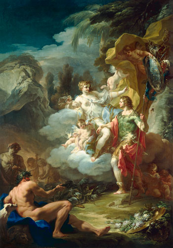 Venus und Aeneas. von Corrado Giaquinto