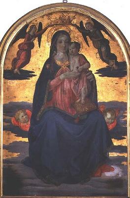 Madonna and Child (tempera on panel) von Cosimo Rosselli