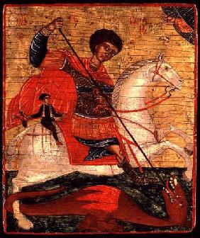 Icon of St. George and the Dragon