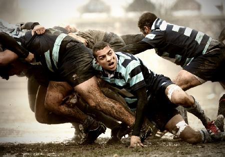 Rugby im alten Stil