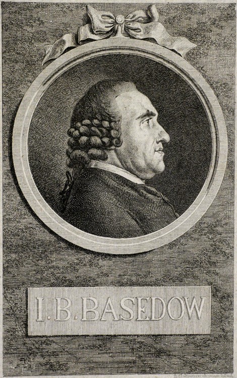 Johann Bernhard Basedow (1724-1790) von Daniel Nikolaus Chodowiecki