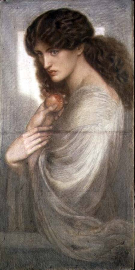 Proserpina von Dante Gabriel Rossetti