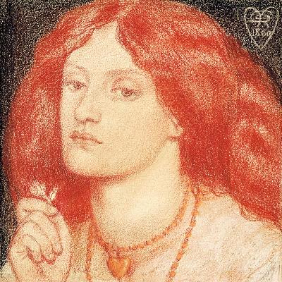 Portrait of Elizabeth Siddal (1834-62) 1860